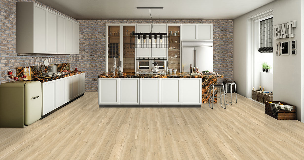 Prescott Akadia Luxury Vinyl Plank, room scene