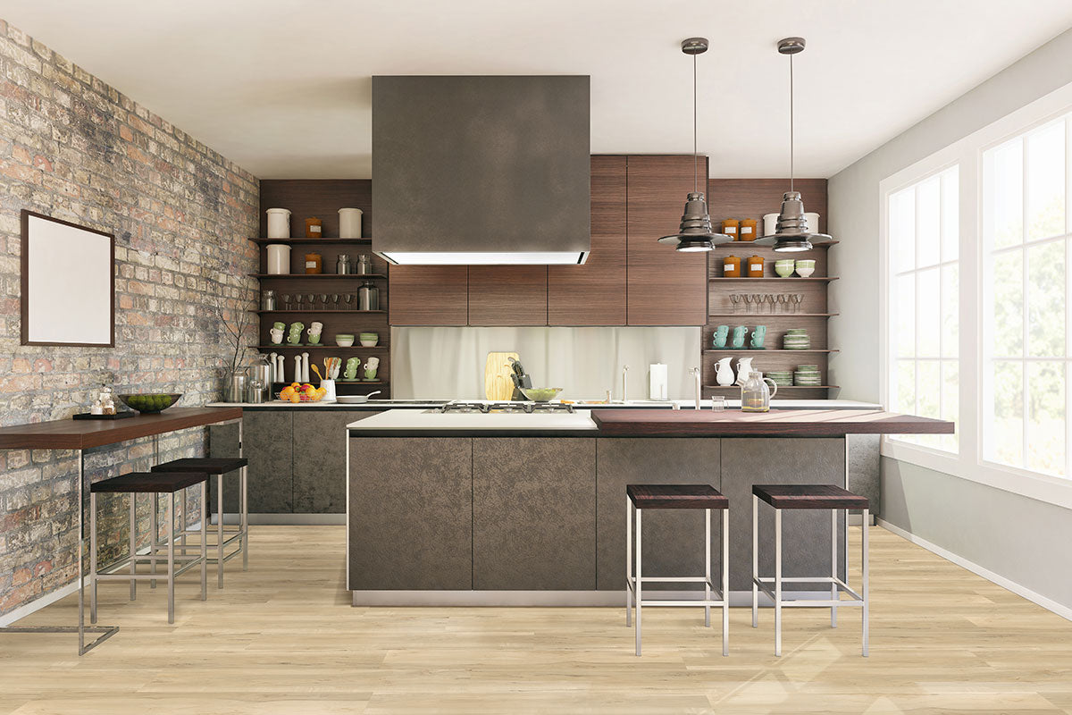 Cyrus 2.0 Akadia Luxury Vinyl Plank, room scene