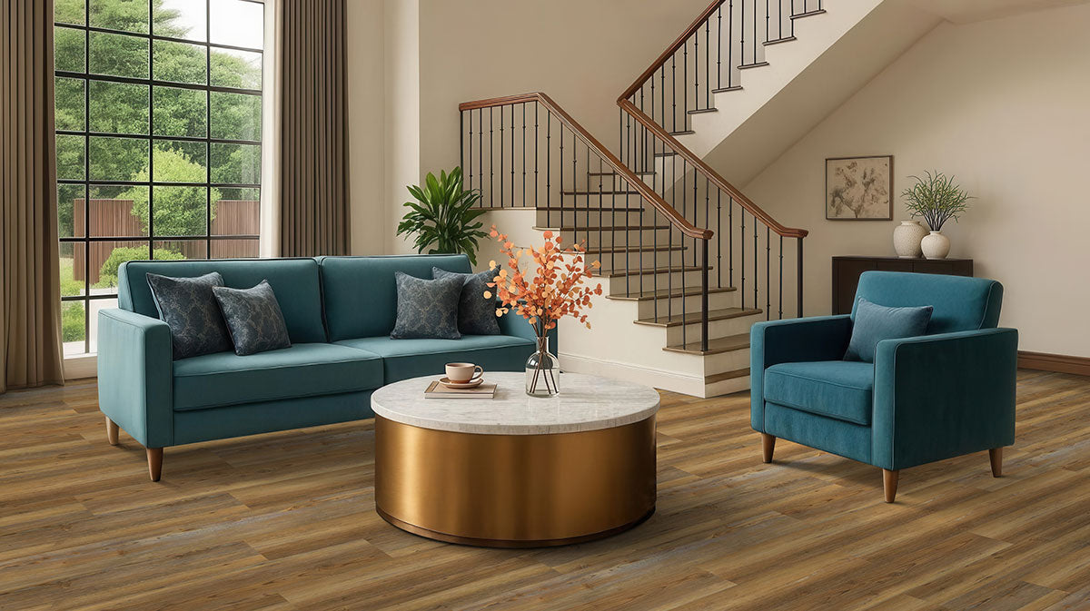 Cyrus 2.0 Barnstorm Luxury Vinyl Plank, room scene
