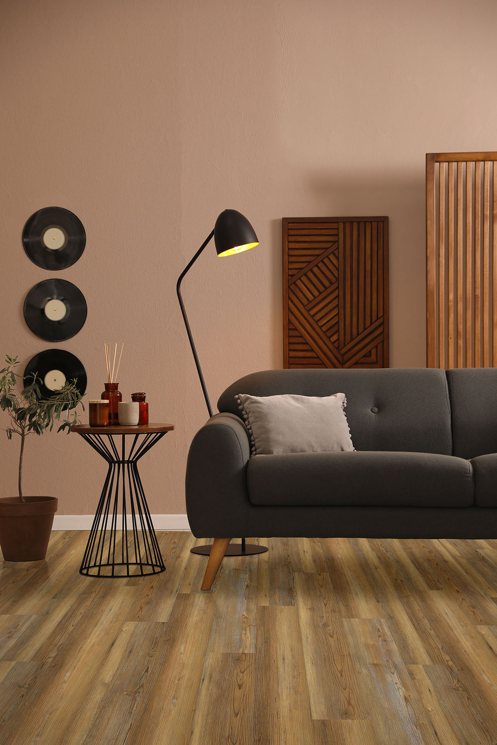 Prescott Barnstorm Luxury Vinyl Plank, room scene