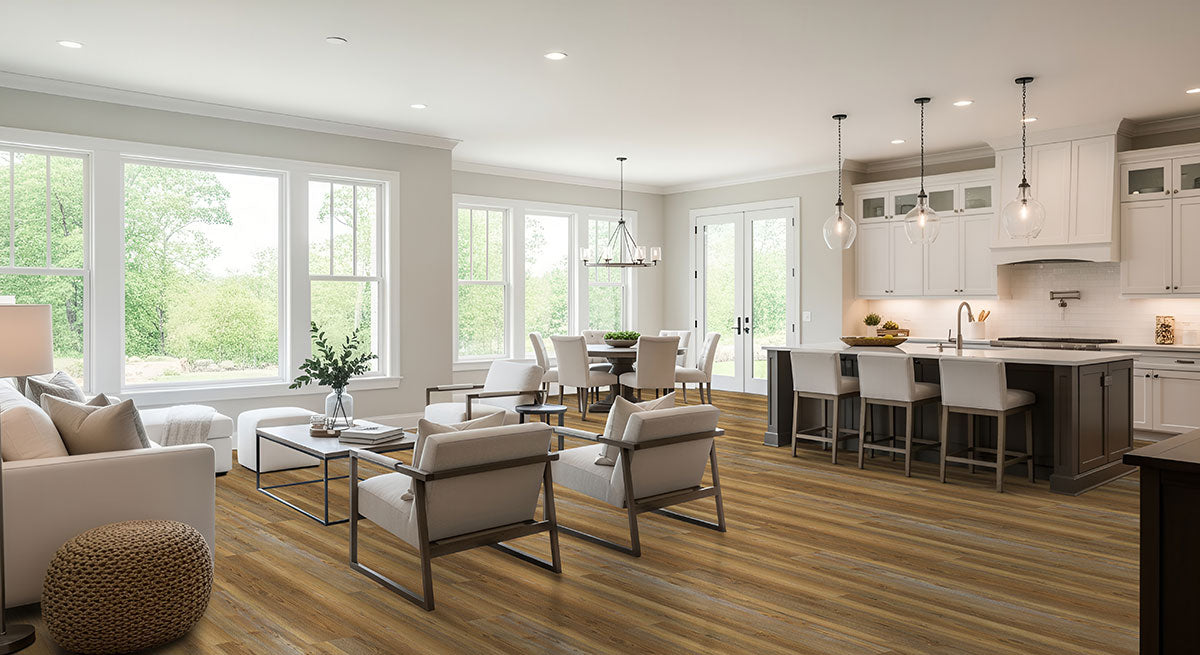 Prescott Barnstorm Luxury Vinyl Plank, room scene