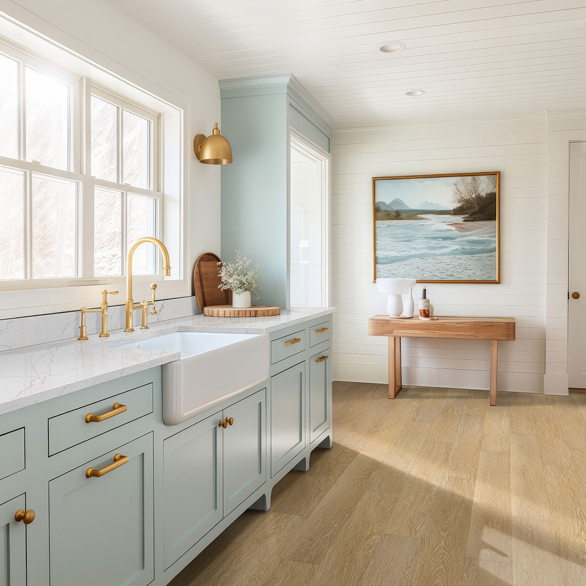 Laurel Reserve Coastal Cottage Luxury Vinyl Plank, room scene