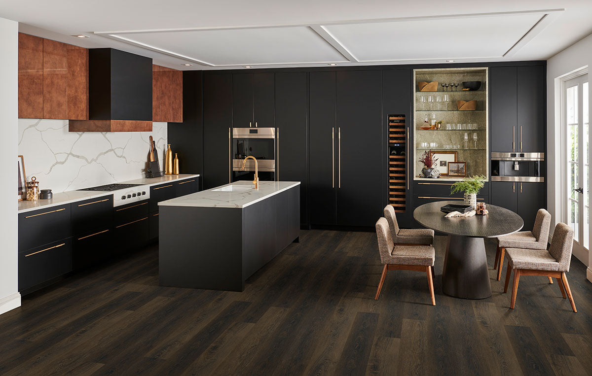 Prescott Barrell Luxury Vinyl Plank, room scene