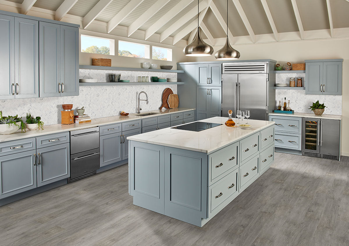 Prescott Grayton Luxury Vinyl Plank, room scene