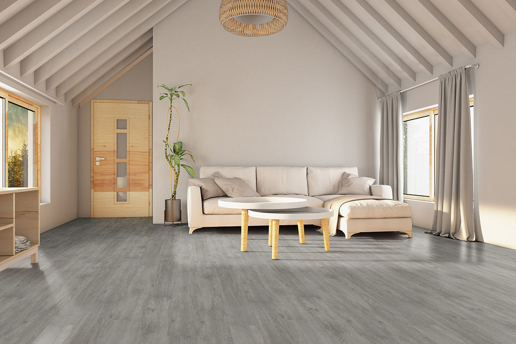 Prescott Grayton Luxury Vinyl Plank, room scene