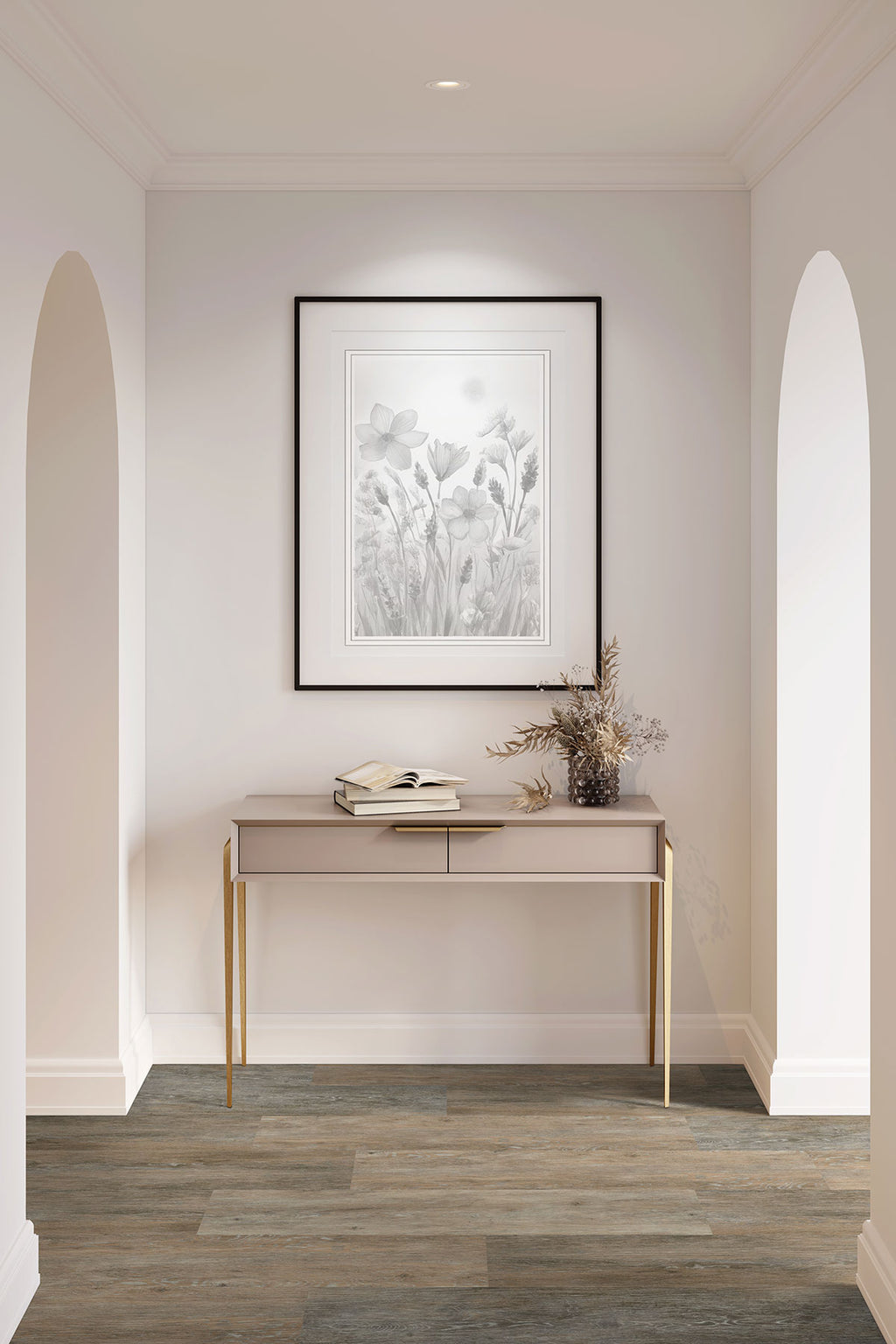 Prescott Dulles Tails Luxury Vinyl Plank, room scene
