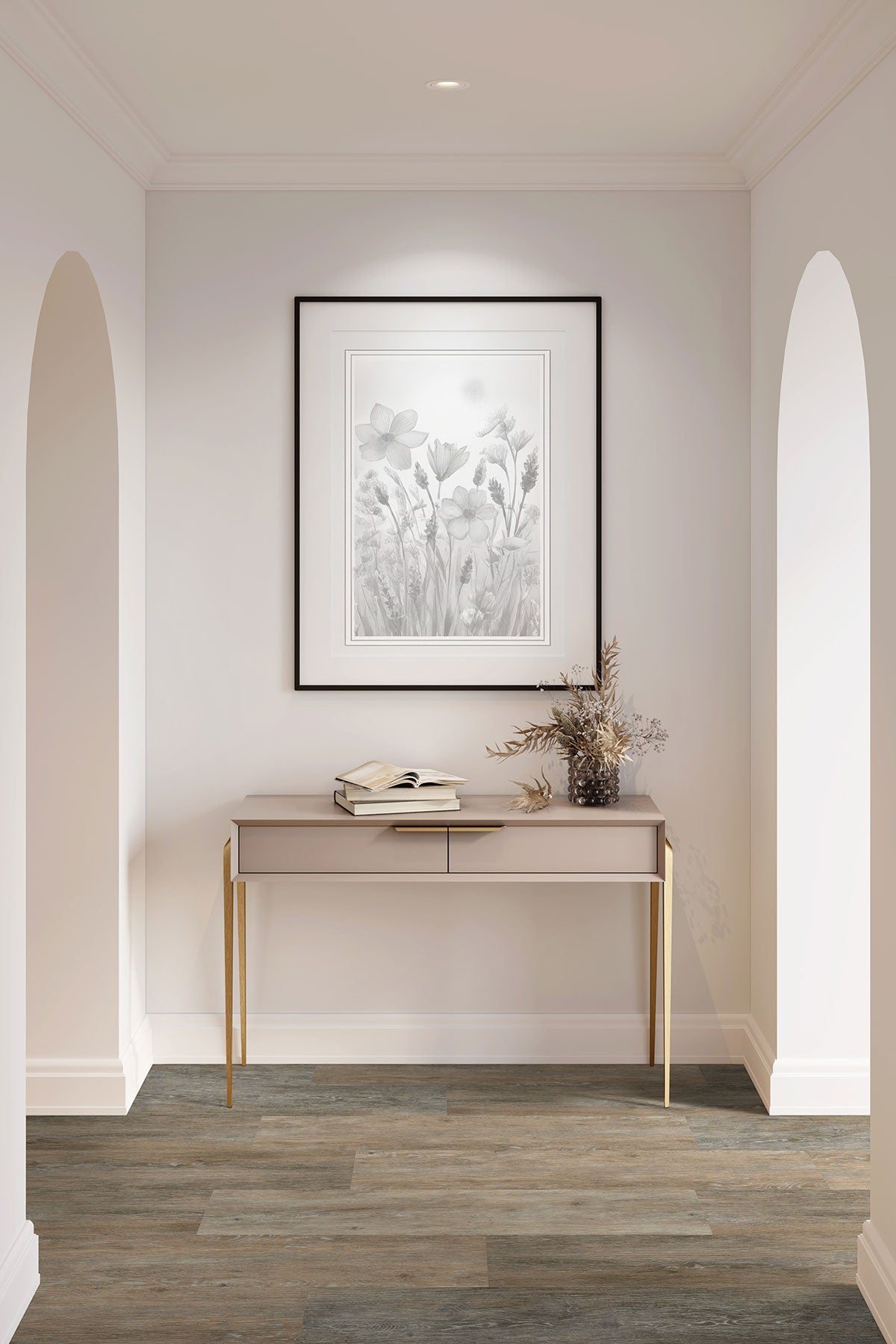 Prescott Dulles Tails Luxury Vinyl Plank, room scene