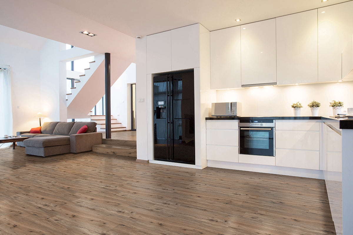 Prescott Fauna Luxury Vinyl Plank, room scene
