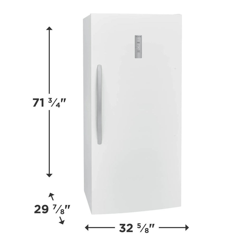 Frigidaire FFUE2024AW White Upright Freezer, manufacturer photo 2