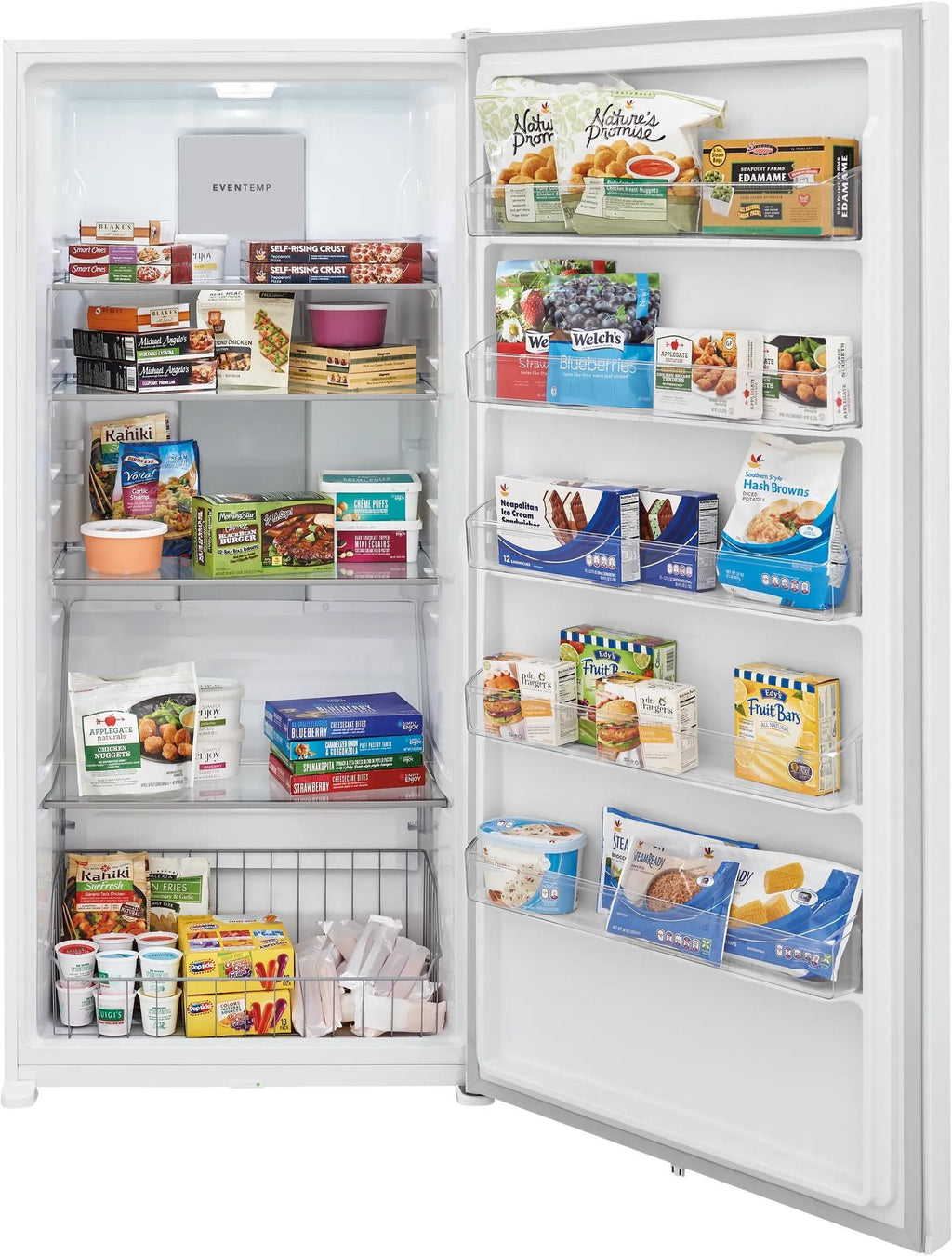 Frigidaire FFUE2024AW White Upright Freezer, manufacturer photo 3