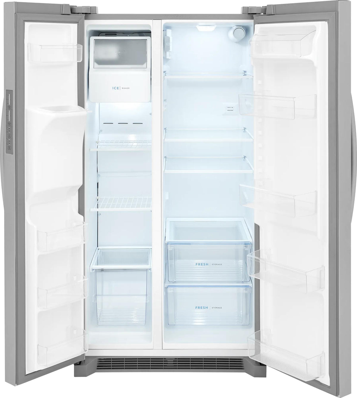 Frigidaire FRSS26L3AF Stainless Steel Side-by-Side Refrigerator, manufacturer photo 3