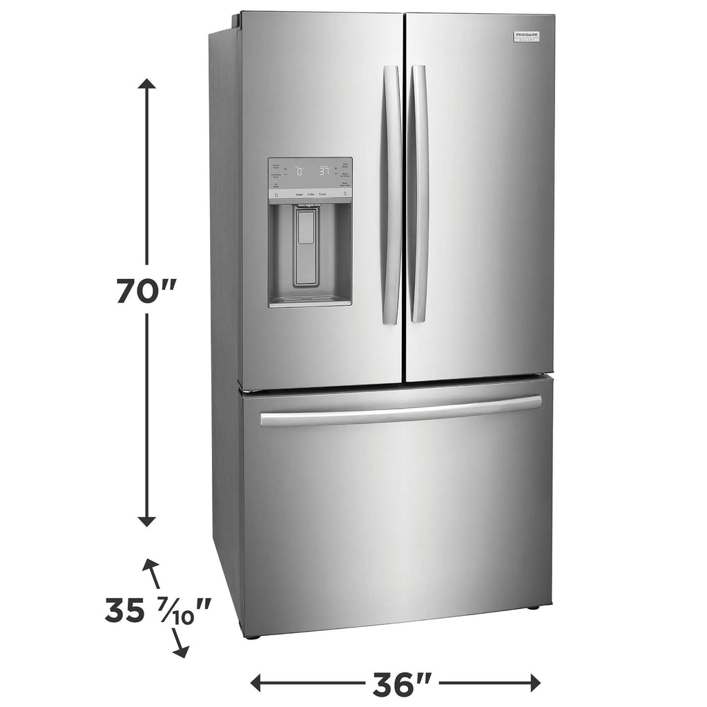Frigidaire Gallery GRFS2853AF Stainless Steel French Door Refrigerator, manufacturer photo 2