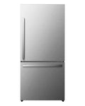Hisense HRB171N6ASE Fingerprint-Resistant Stainless Steel Refrigerator, front view