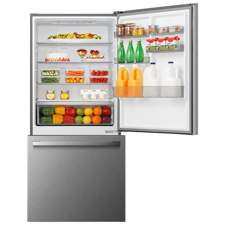 Hisense HRB171N6ASE Fingerprint-Resistant Stainless Steel Refrigerator, manufacturer photo 3