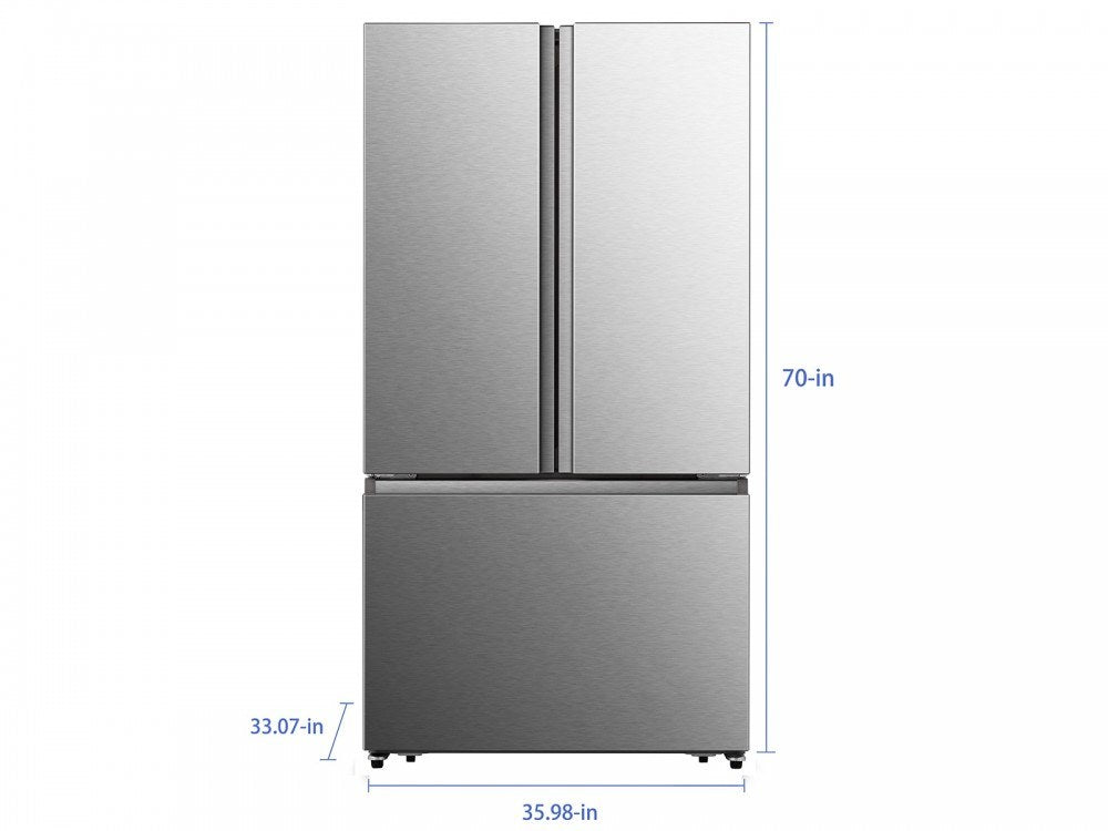 Hisense HRF266N6CSE1 French Door Refrigerator, manufacturer photo 3