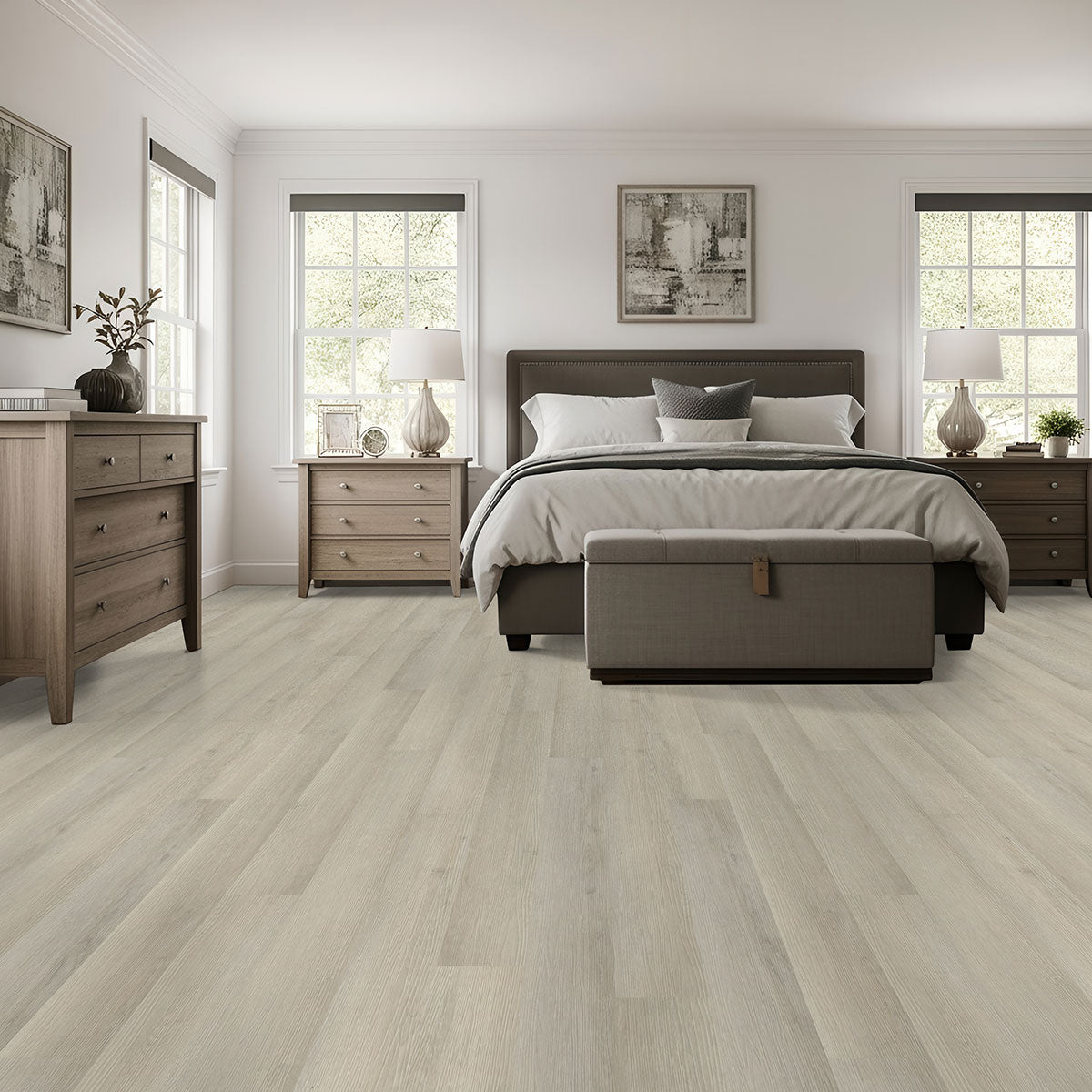 Cyrus 2.0 HoneyBella Oak Luxury Vinyl Plank, room scene