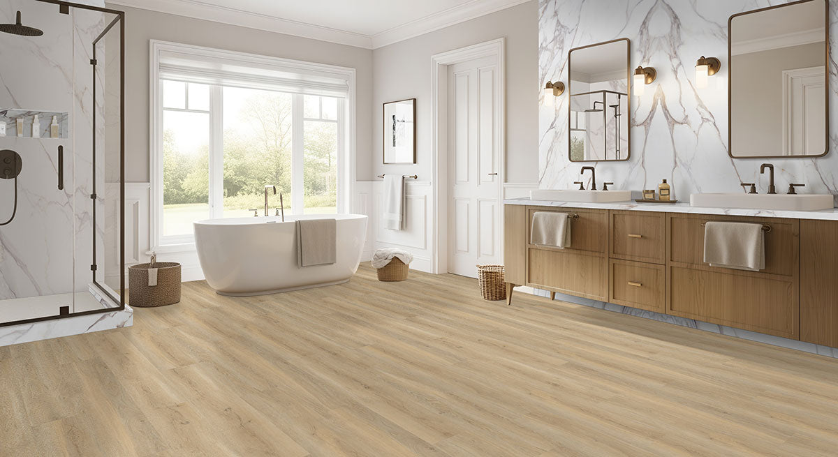 Laurel Reserve Honey Hollow Luxury Vinyl Plank, room scene