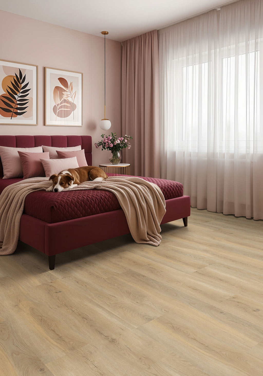 Laurel Reserve Honey Hollow Luxury Vinyl Plank, room scene