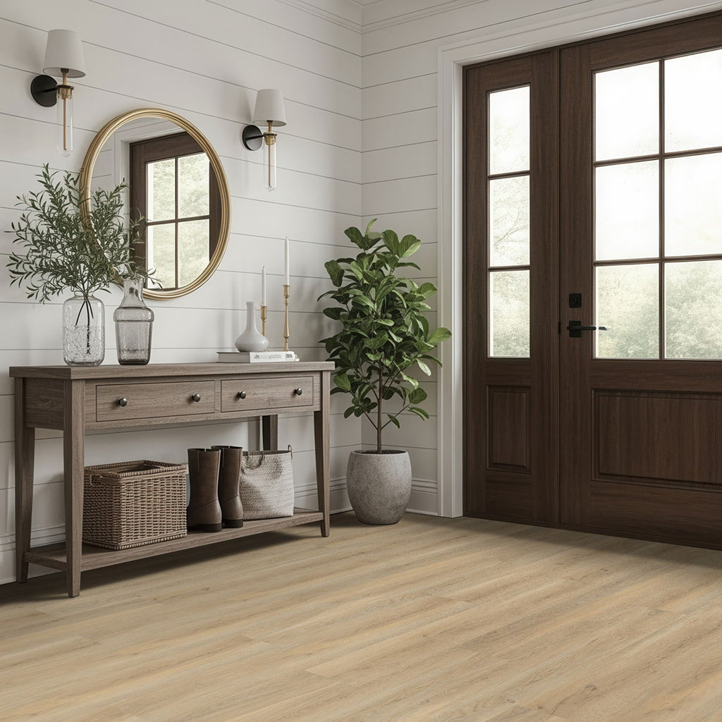 Laurel Reserve Honey Hollow Luxury Vinyl Plank, room scene