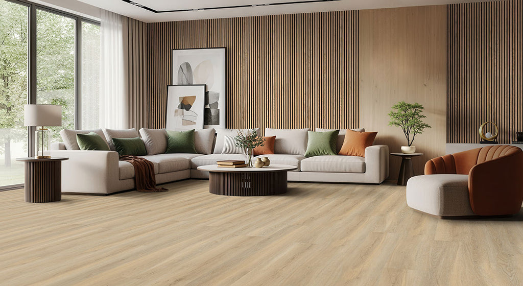 Laurel Reserve Honey Hollow Luxury Vinyl Plank, room scene