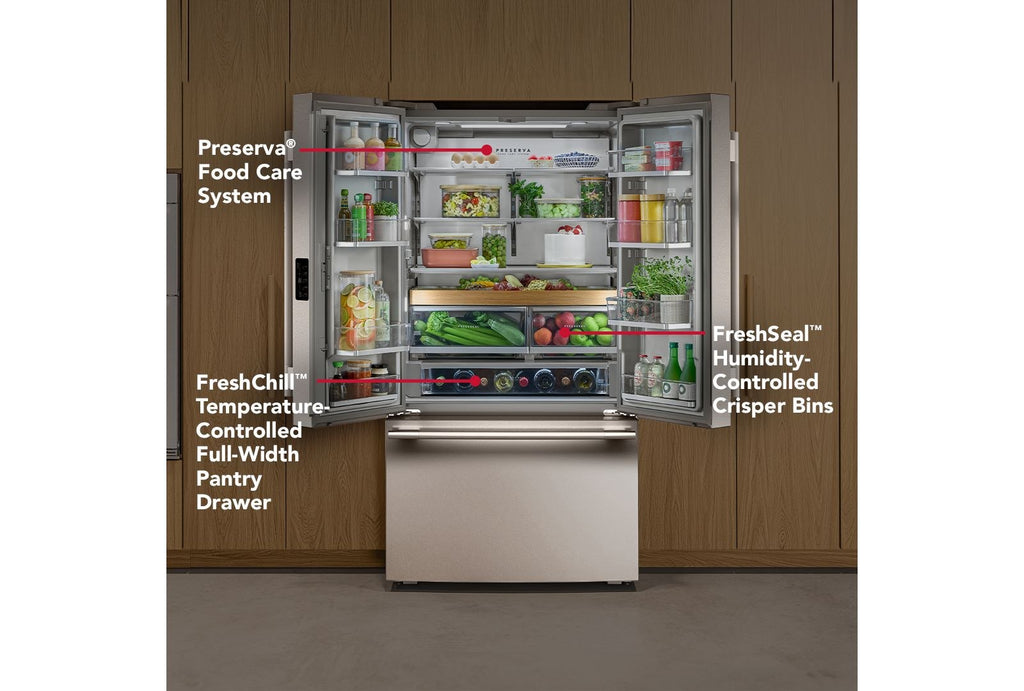 KitchenAid KRFC236SPS PrintShield Stainless French Door Refrigerator, manufacturer photo 5