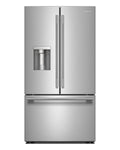 KitchenAid KRFF436SPS PrintShield Stainless French Door Refrigerator, front view