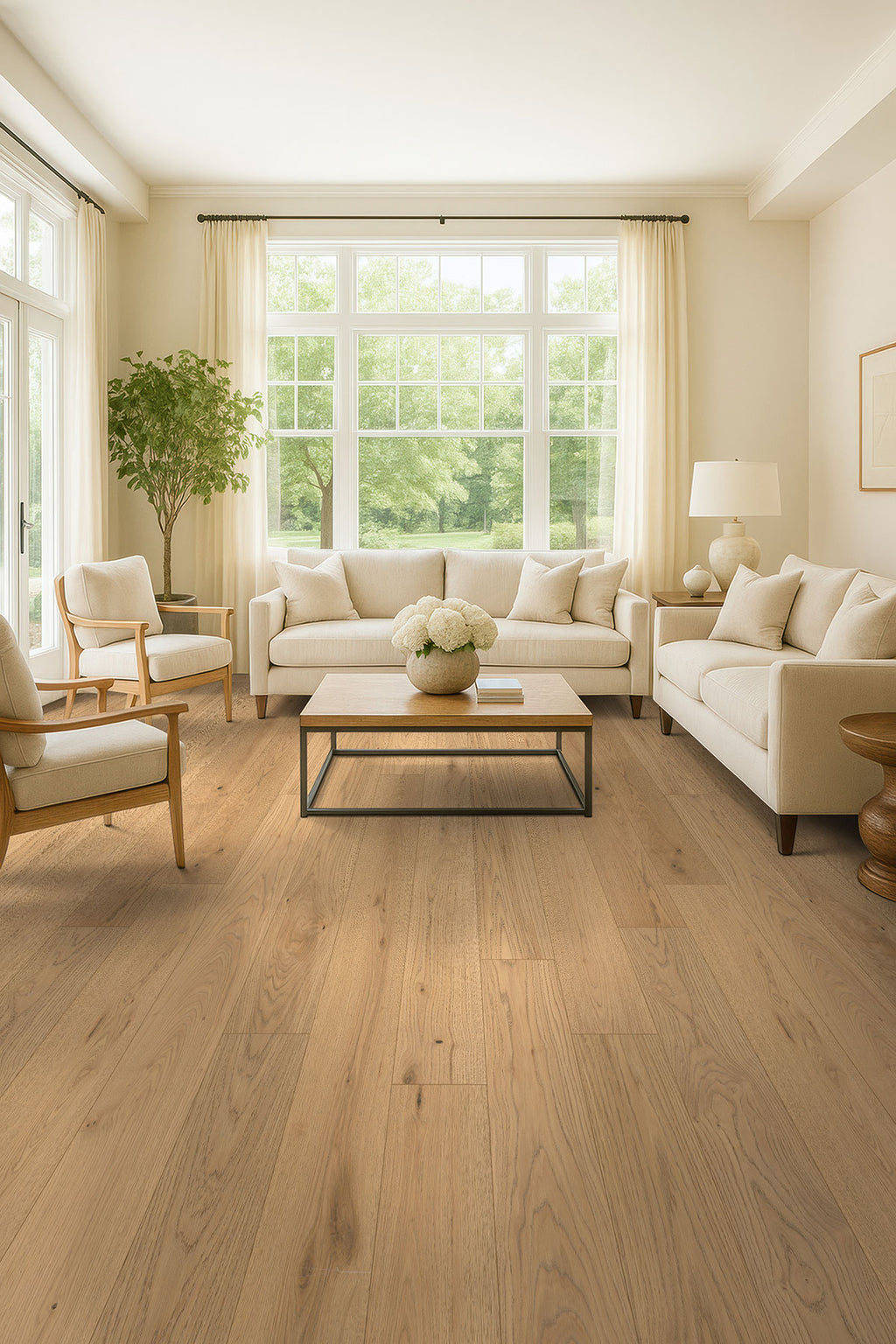 Ladson Adriel Oak Engineered Hardwood, room scene