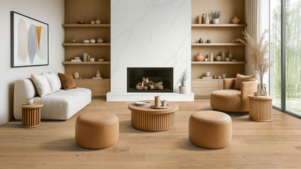 Ladson Adriel Oak Engineered Hardwood, room scene