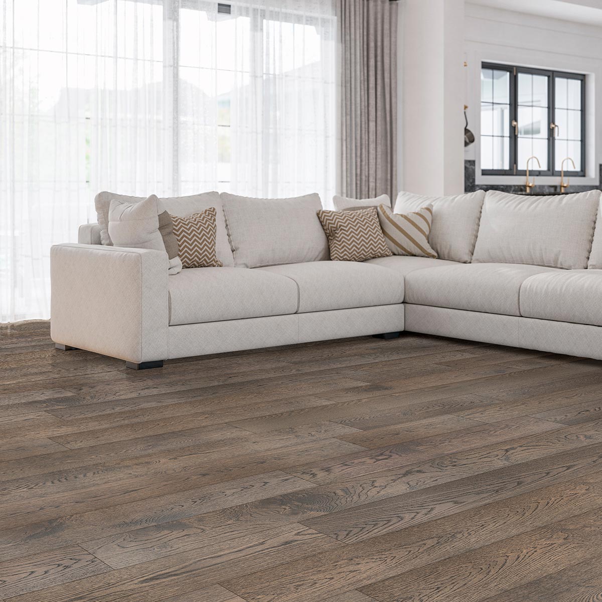 Ladson Atwood Engineered Hardwood, room scene