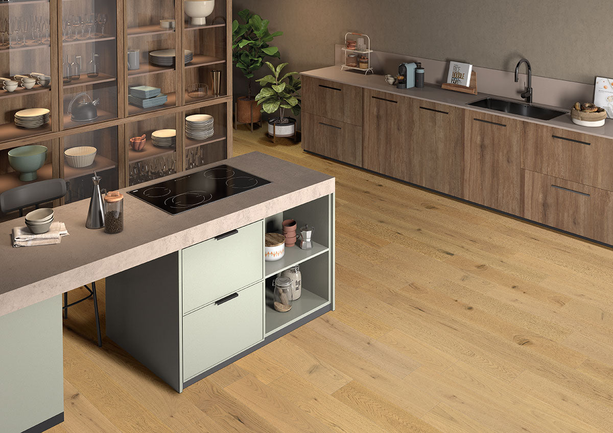 Ladson Bramlett Engineered Hardwood, room scene