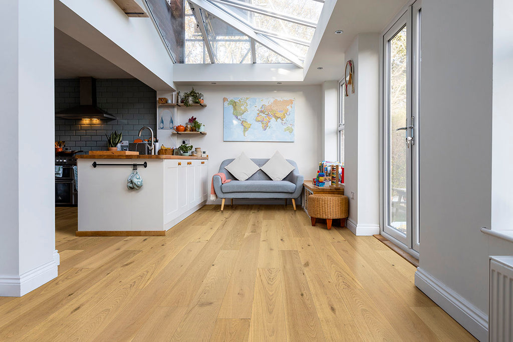 Ladson Bramlett Engineered Hardwood, room scene