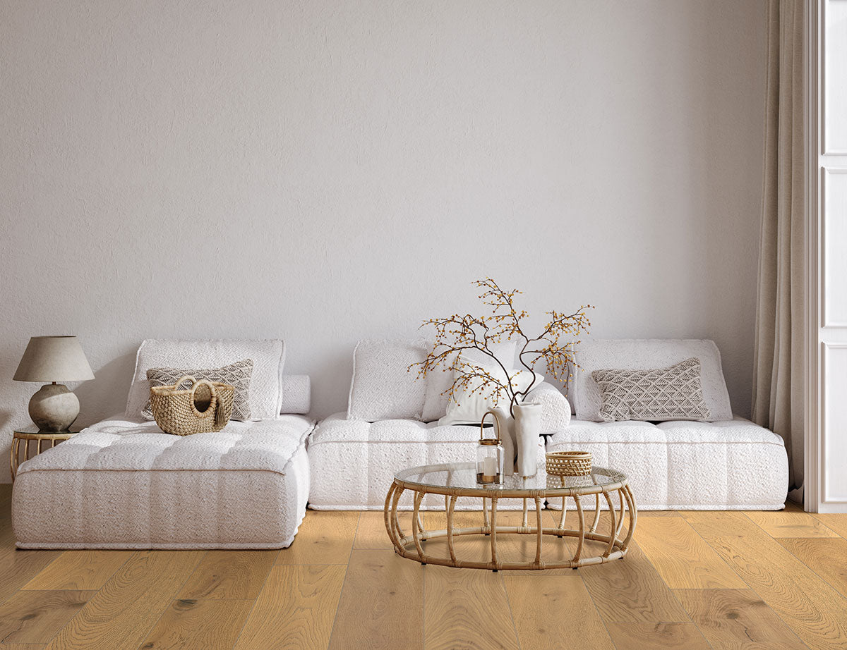 Ladson Bramlett Engineered Hardwood, room scene