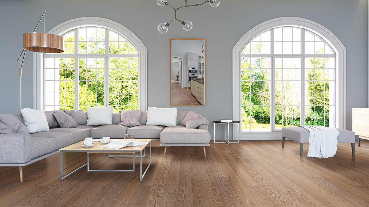 Ladson Clayborne Engineered Hardwood, room scene