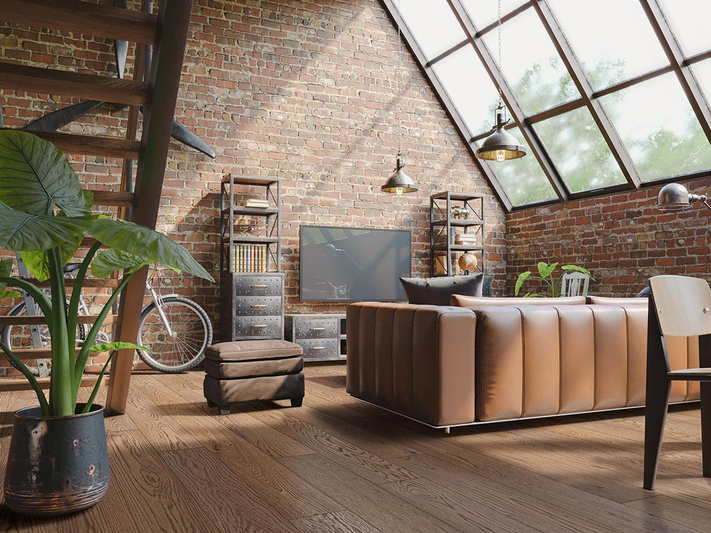 Ladson Clayborne Engineered Hardwood, room scene