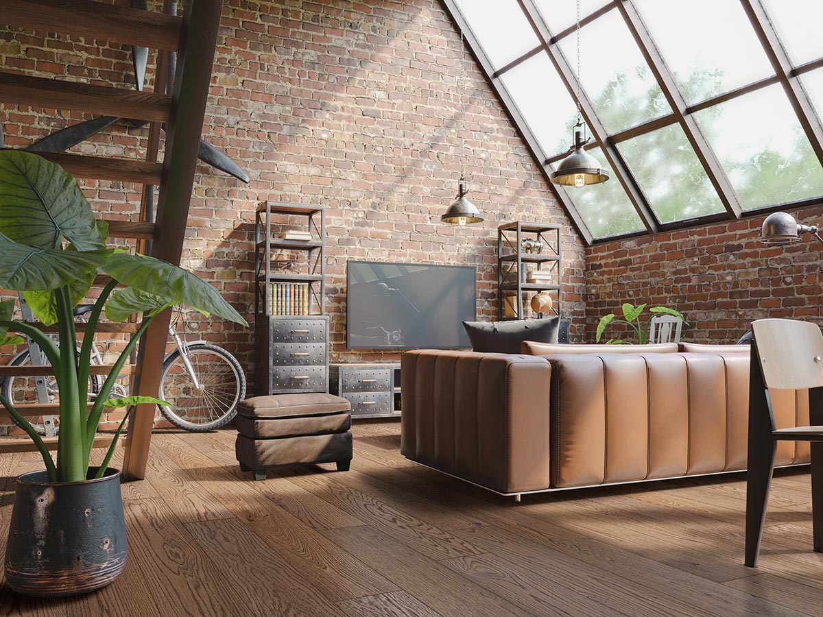 Ladson Clayborne Engineered Hardwood, room scene