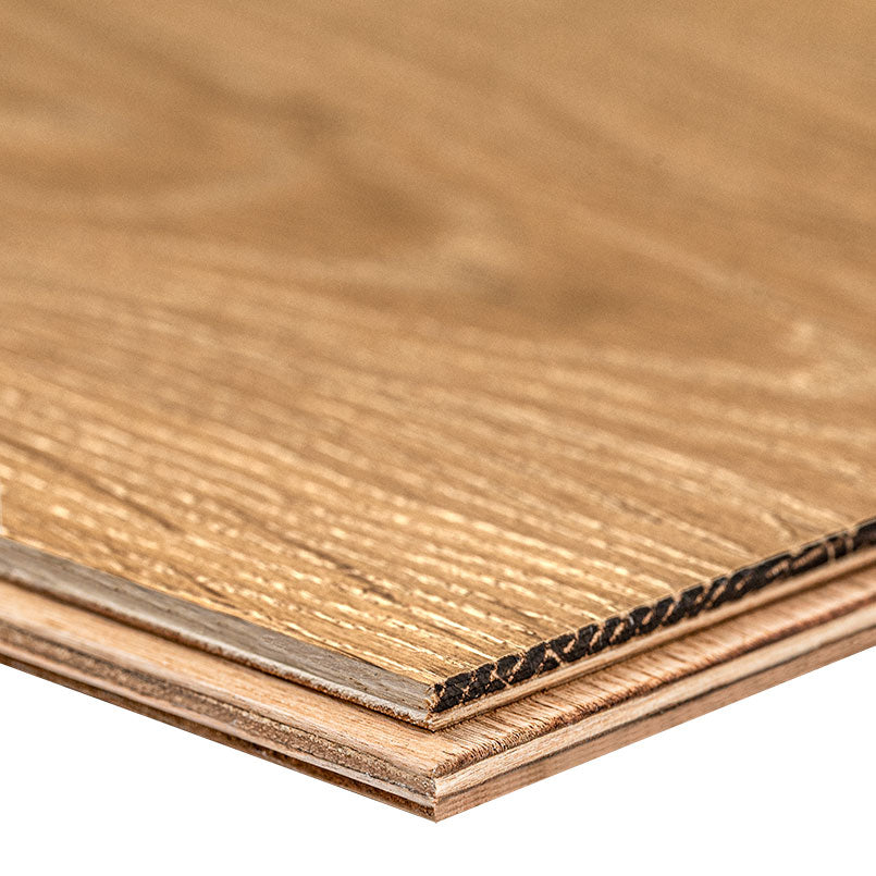 Ladson Kentsea Oak Engineered Hardwood, plank edge profile