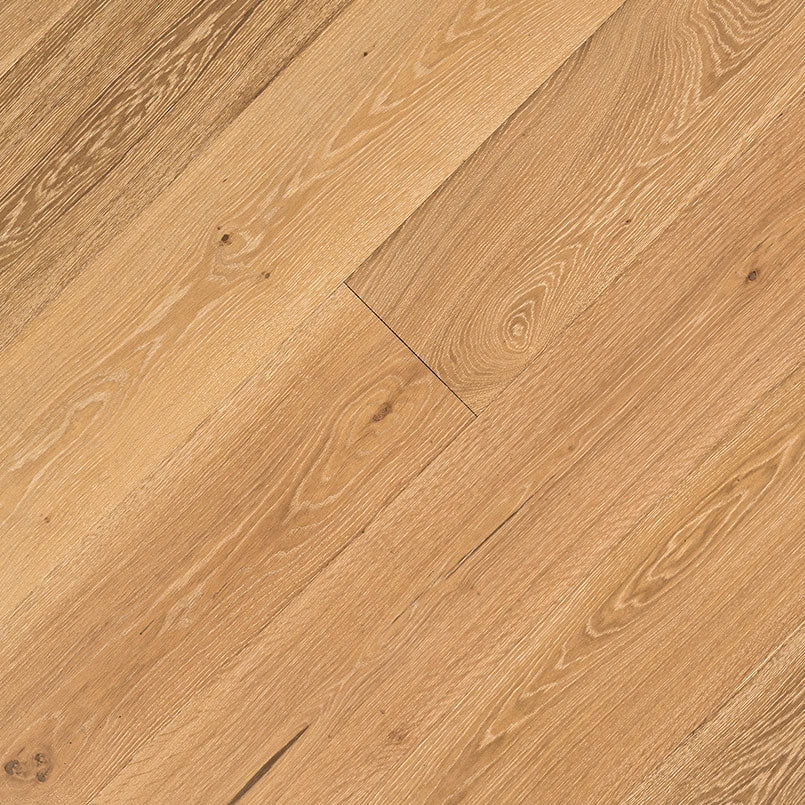 Ladson Kentsea Oak Engineered Hardwood, angled plank view