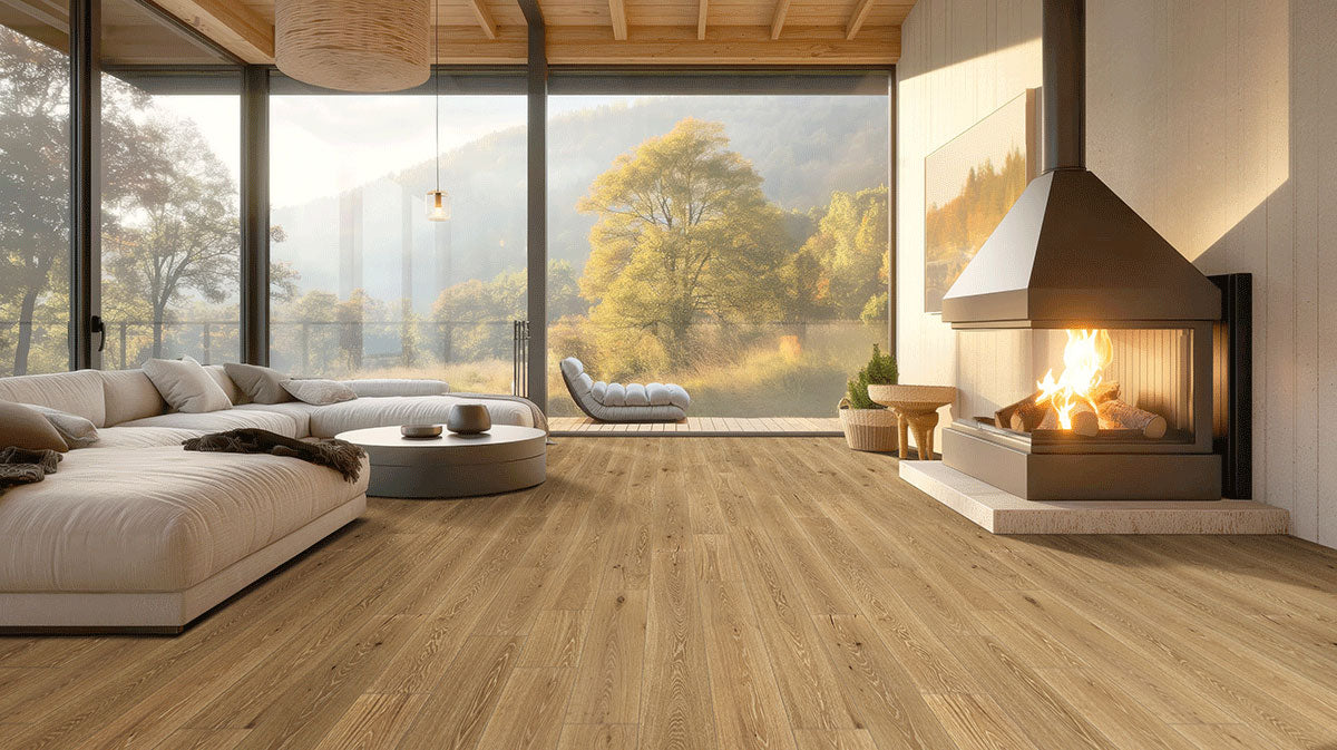 Ladson Kentsea Oak Engineered Hardwood, room scene