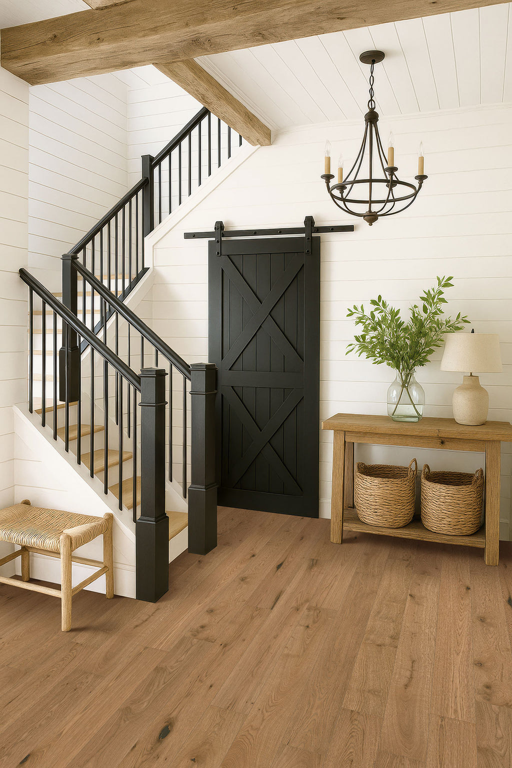 Ladson Leander Oak Engineered Hardwood, room scene