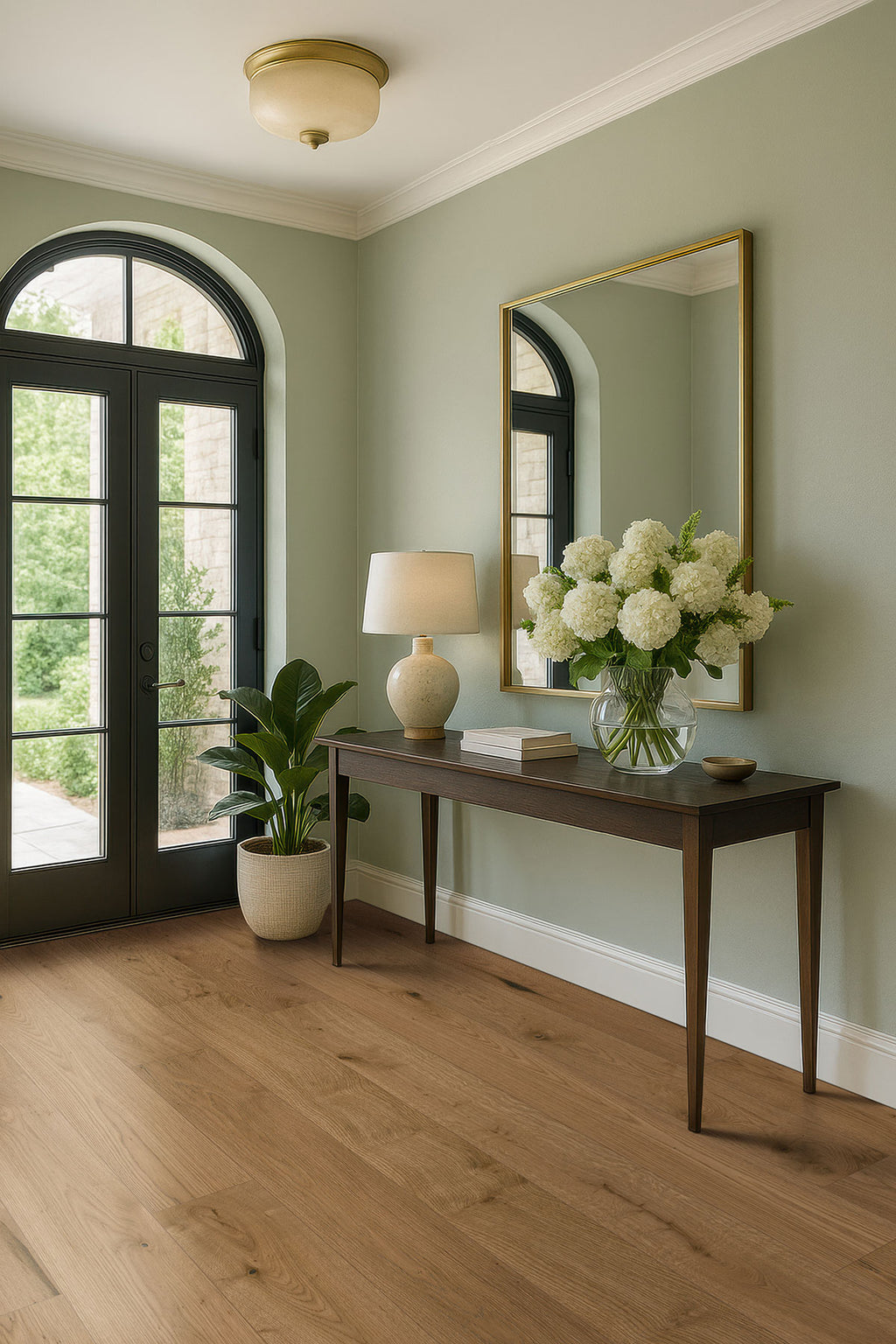 Ladson Leander Oak Engineered Hardwood, room scene