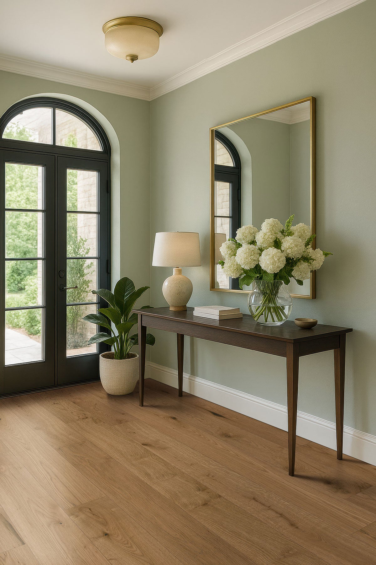 Ladson Leander Oak Engineered Hardwood, room scene
