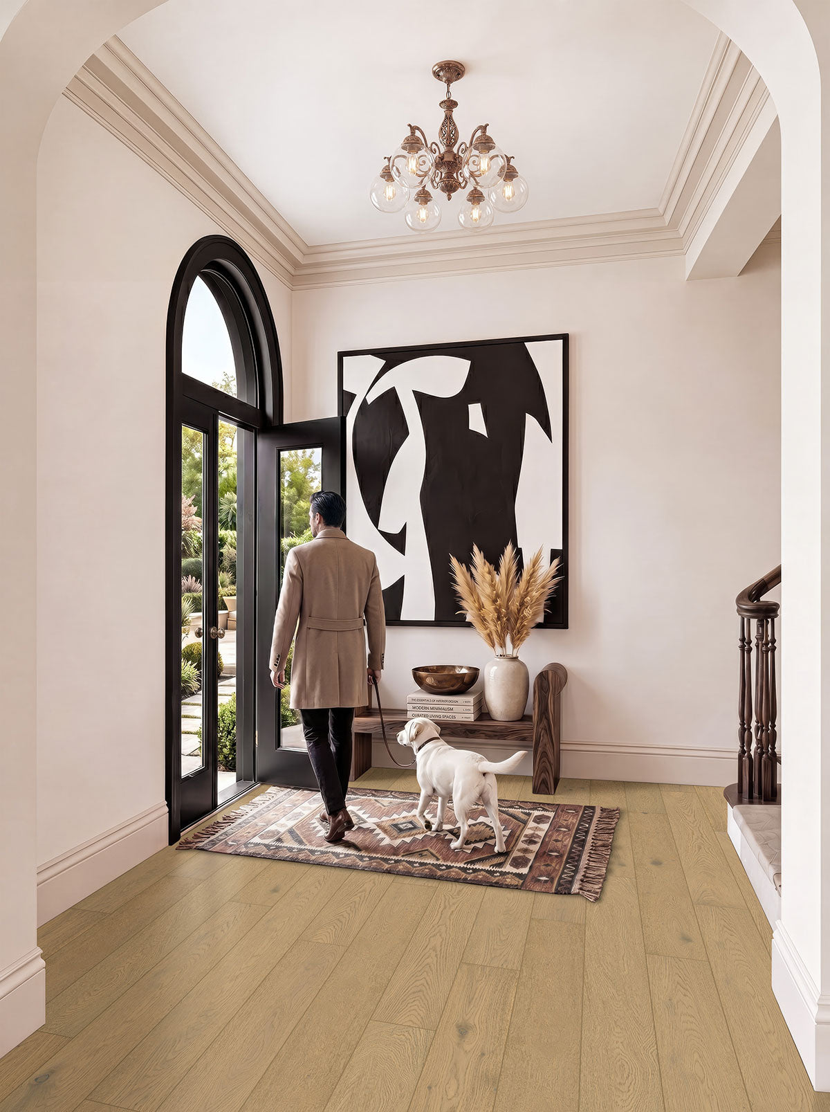 Ladson Talren Engineered Hardwood, room scene