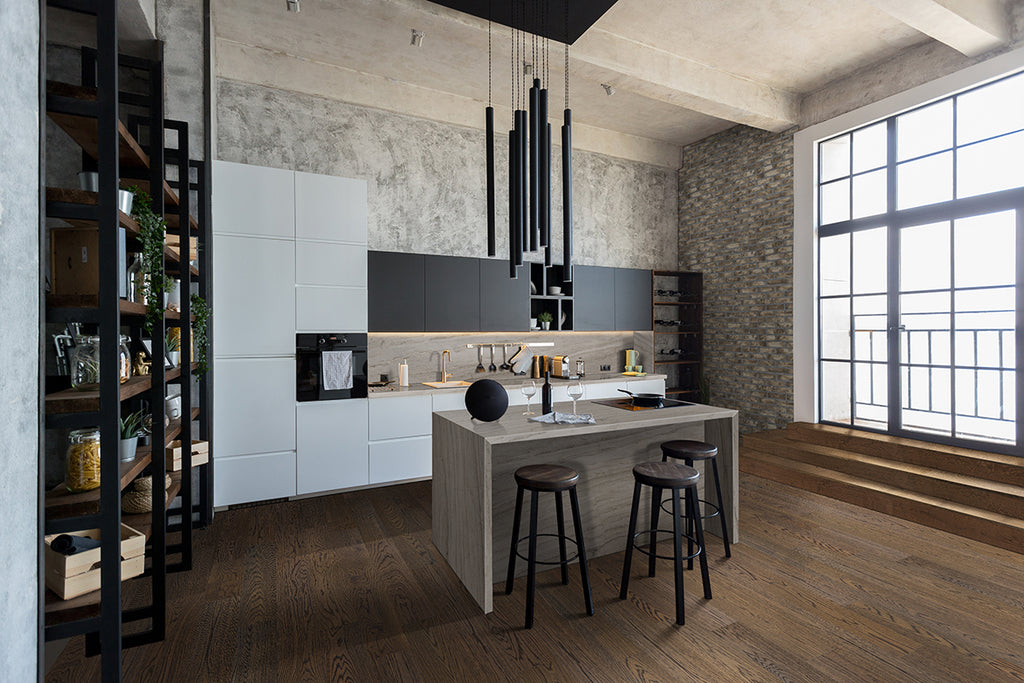 Ladson Thornburg Engineered Hardwood, room scene