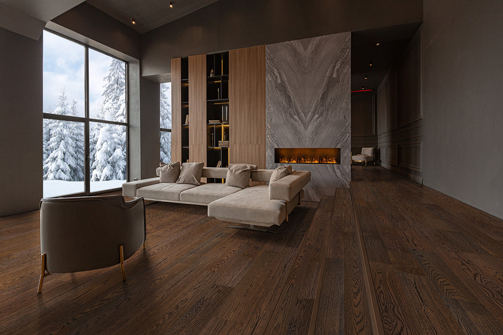 Ladson Thornburg Engineered Hardwood, room scene