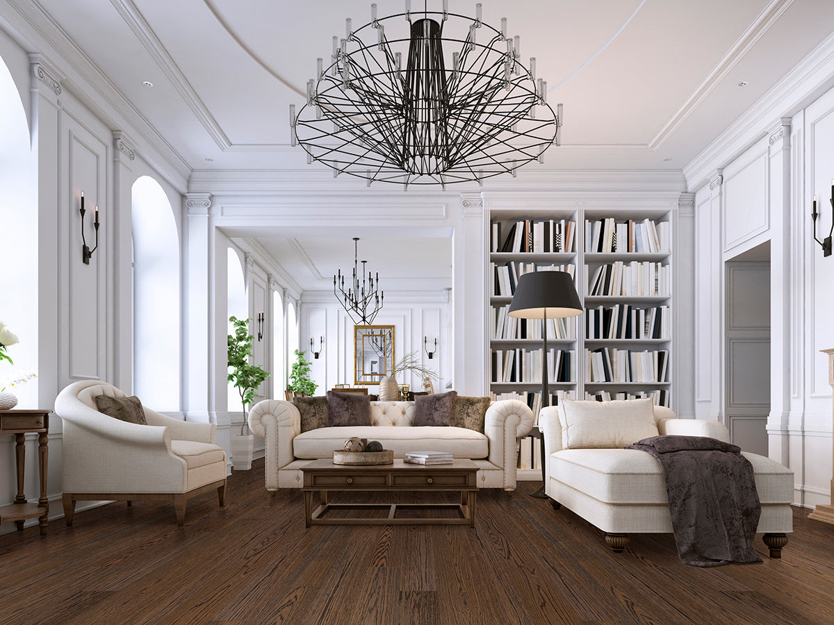 Ladson Thornburg Engineered Hardwood, room scene