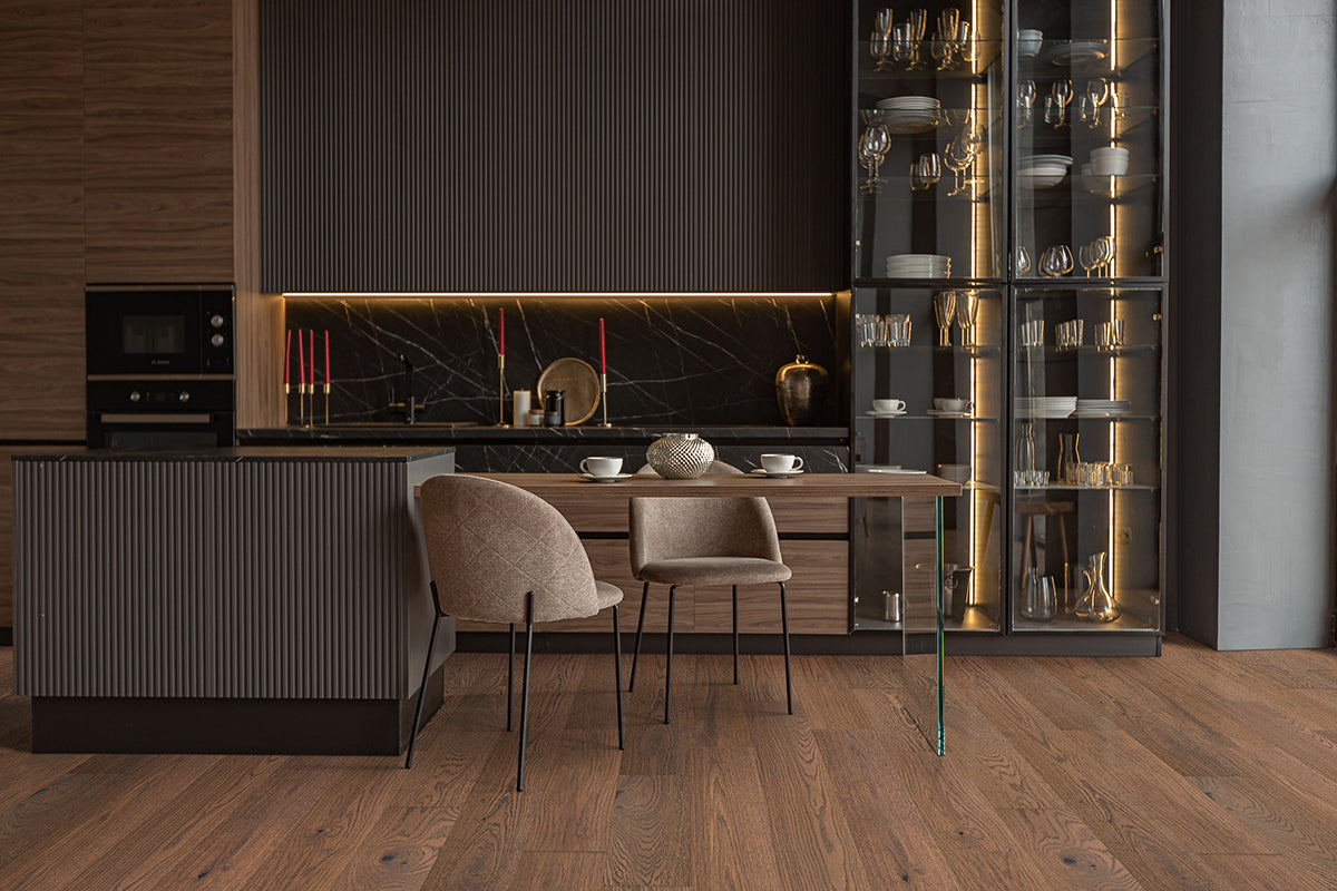 Ladson Wayland Engineered Hardwood, room scene