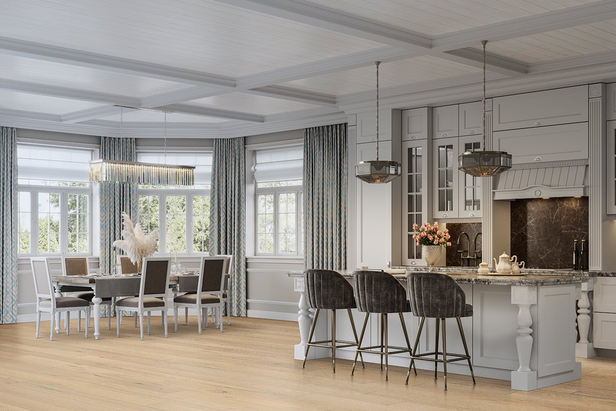 Ladson Whitlock Engineered Hardwood, room scene