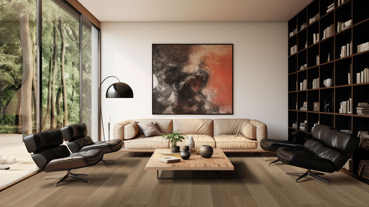 Laurel Reserve Larkin Luxury Vinyl Plank, room scene