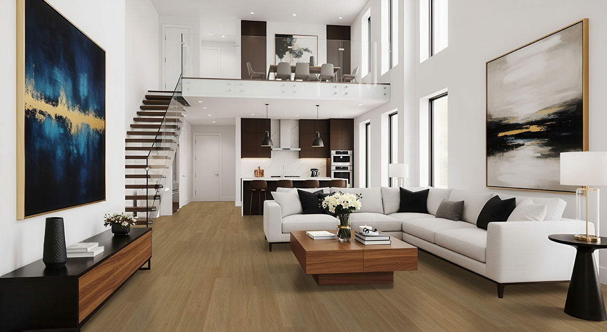 Laurel Reserve Meadowrun Luxury Vinyl Plank, room scene
