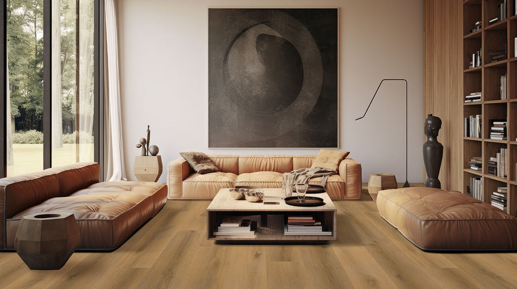 Laurel Reserve Scandi Luxury Vinyl Plank, room scene